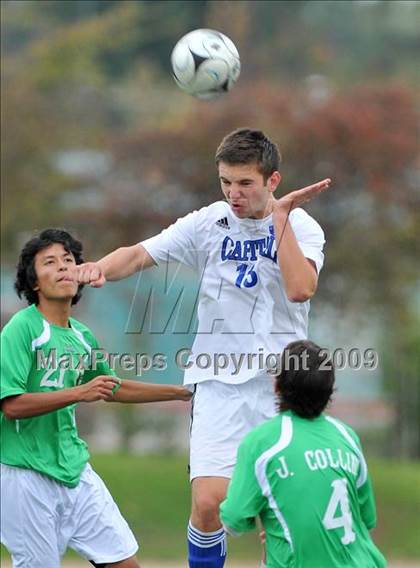 Thumbnail 1 in Mariposa County @ Capital Christian (CIF SJS D6 Playoffs) photogallery.