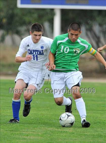 Thumbnail 2 in Mariposa County @ Capital Christian (CIF SJS D6 Playoffs) photogallery.