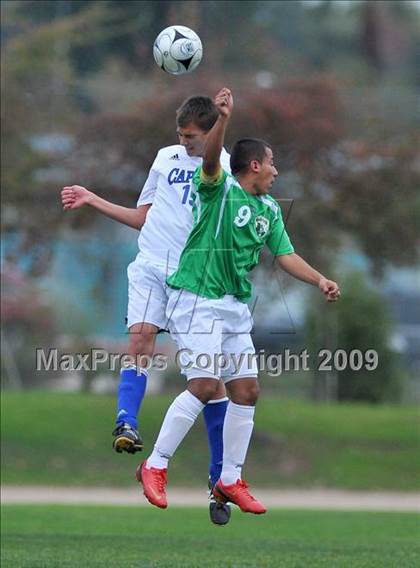 Thumbnail 1 in Mariposa County @ Capital Christian (CIF SJS D6 Playoffs) photogallery.