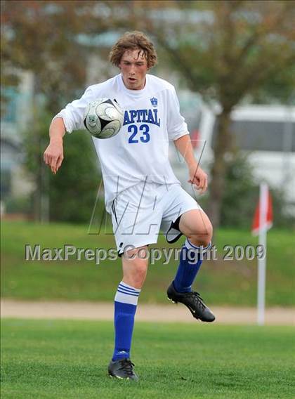 Thumbnail 2 in Mariposa County @ Capital Christian (CIF SJS D6 Playoffs) photogallery.