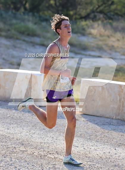 Thumbnail 1 in UIL Cross Country 4A District 24 Qualifier photogallery.