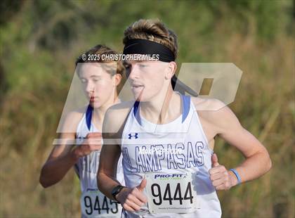 Thumbnail 2 in UIL Cross Country 4A District 24 Qualifier photogallery.