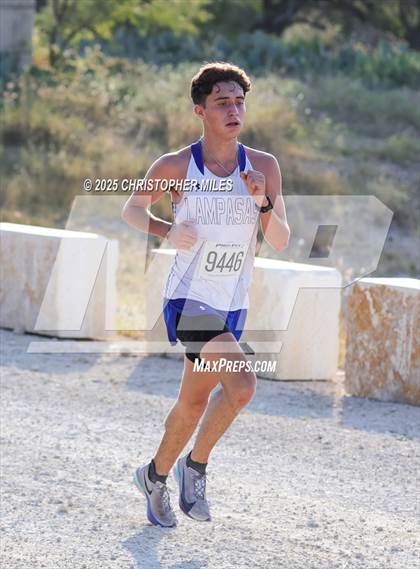 Thumbnail 1 in UIL Cross Country 4A District 24 Qualifier photogallery.