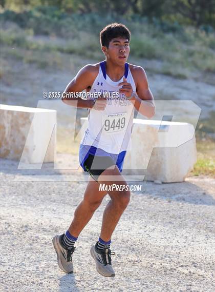 Thumbnail 1 in UIL Cross Country 4A District 24 Qualifier photogallery.