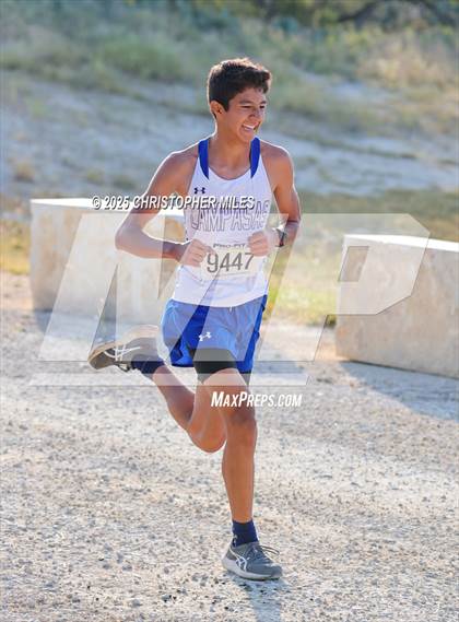 Thumbnail 2 in UIL Cross Country 4A District 24 Qualifier photogallery.