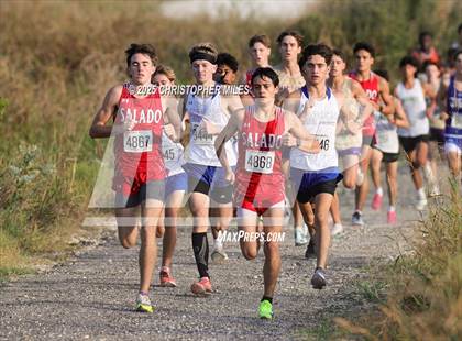 Thumbnail 1 in UIL Cross Country 4A District 24 Qualifier photogallery.