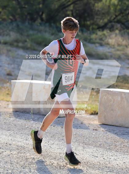 Thumbnail 1 in UIL Cross Country 4A District 24 Qualifier photogallery.