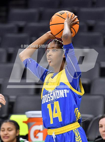 Thumbnail 3 in Grossmont vs. St. Bernard's (CIF State D4 Final) photogallery.