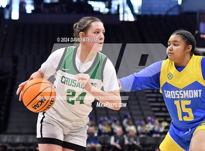 Thumbnail 2 in Grossmont vs. St. Bernard's (CIF State D4 Final) photogallery.