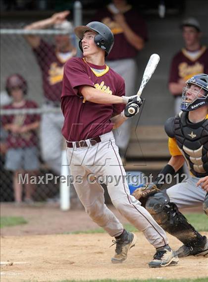 Thumbnail 1 in Oneonta vs. Wayland-Cohocton (NYSPHSAA Class B Semifinal) photogallery.