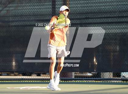 Thumbnail 1 in Southlake Carroll vs Round Rock Westwood (UIL 6A Team Tennis Semifinal) photogallery.