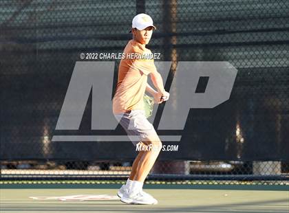 Thumbnail 3 in Southlake Carroll vs Round Rock Westwood (UIL 6A Team Tennis Semifinal) photogallery.