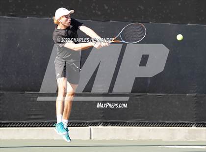 Thumbnail 3 in Southlake Carroll vs Round Rock Westwood (UIL 6A Team Tennis Semifinal) photogallery.
