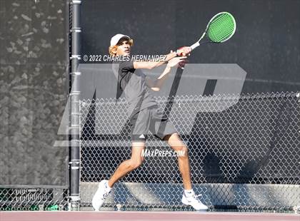 Thumbnail 3 in Southlake Carroll vs Round Rock Westwood (UIL 6A Team Tennis Semifinal) photogallery.