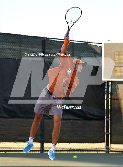 Thumbnail 1 in Southlake Carroll vs Round Rock Westwood (UIL 6A Team Tennis Semifinal) photogallery.