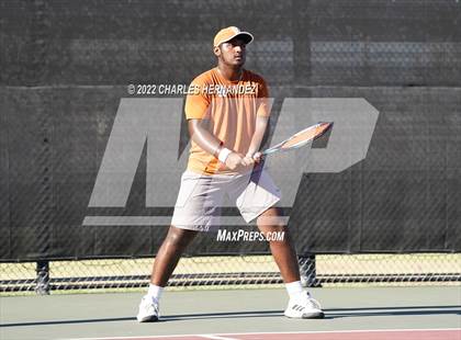 Thumbnail 3 in Southlake Carroll vs Round Rock Westwood (UIL 6A Team Tennis Semifinal) photogallery.