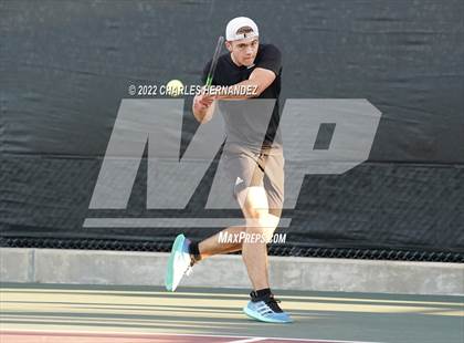 Thumbnail 3 in Southlake Carroll vs Round Rock Westwood (UIL 6A Team Tennis Semifinal) photogallery.