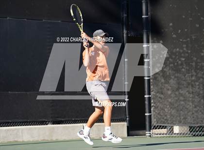 Thumbnail 1 in Southlake Carroll vs Round Rock Westwood (UIL 6A Team Tennis Semifinal) photogallery.