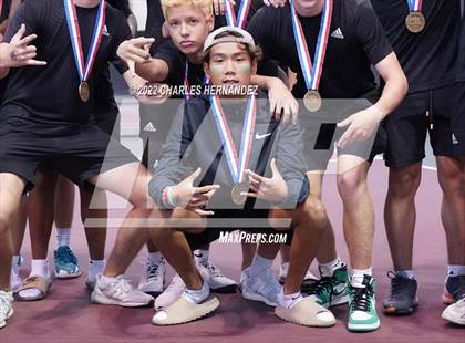 Thumbnail 2 in Southlake Carroll vs Round Rock Westwood (UIL 6A Team Tennis Semifinal) photogallery.