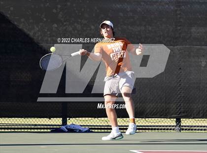 Thumbnail 1 in Southlake Carroll vs Round Rock Westwood (UIL 6A Team Tennis Semifinal) photogallery.