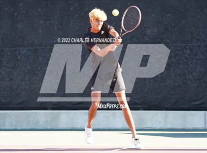 Thumbnail 1 in Southlake Carroll vs Round Rock Westwood (UIL 6A Team Tennis Semifinal) photogallery.