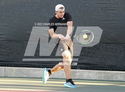 Thumbnail 2 in Southlake Carroll vs Round Rock Westwood (UIL 6A Team Tennis Semifinal) photogallery.