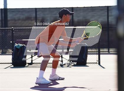 Thumbnail 1 in Southlake Carroll vs Round Rock Westwood (UIL 6A Team Tennis Semifinal) photogallery.