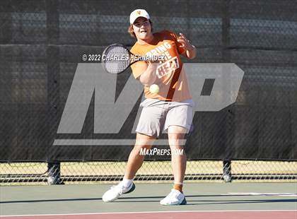 Thumbnail 1 in Southlake Carroll vs Round Rock Westwood (UIL 6A Team Tennis Semifinal) photogallery.