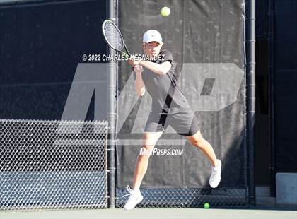 Thumbnail 2 in Southlake Carroll vs Round Rock Westwood (UIL 6A Team Tennis Semifinal) photogallery.