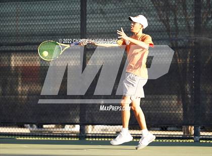 Thumbnail 2 in Southlake Carroll vs Round Rock Westwood (UIL 6A Team Tennis Semifinal) photogallery.