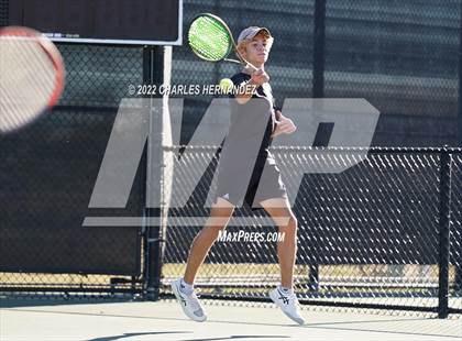 Thumbnail 3 in Southlake Carroll vs Round Rock Westwood (UIL 6A Team Tennis Semifinal) photogallery.