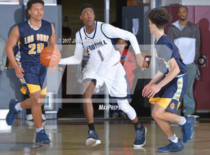 Thumbnail 2 in Los Osos vs. Foothill (Rancho Mirage Holiday Invitational) photogallery.