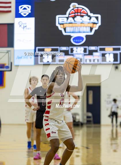 Thumbnail 3 in Jackson Prep vs. Choctaw Central photogallery.