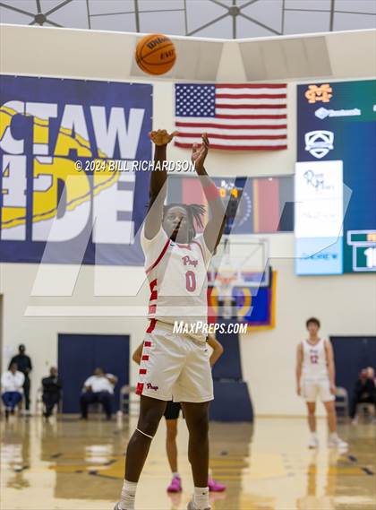 Thumbnail 2 in Jackson Prep vs. Choctaw Central photogallery.