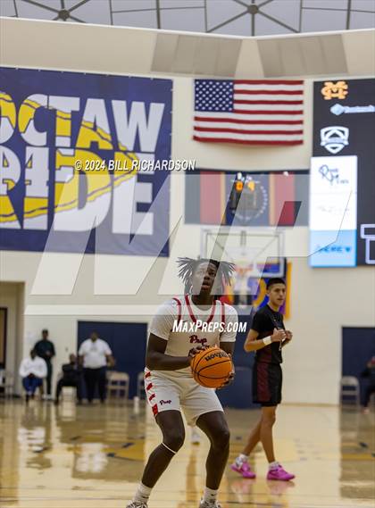 Thumbnail 3 in Jackson Prep vs. Choctaw Central photogallery.