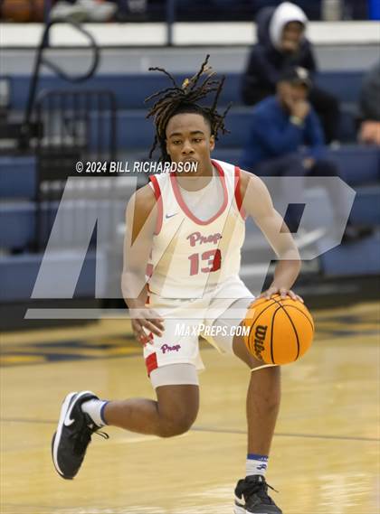 Thumbnail 2 in Jackson Prep vs. Choctaw Central photogallery.