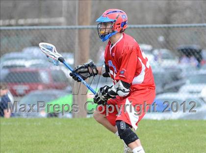 Thumbnail 2 in Sumner Spartans [Hendersonville/Beech/Hyde/Station Camp/Aaron Academy]  vs Lafayette (Knoxville Lacrosse Festival) photogallery.