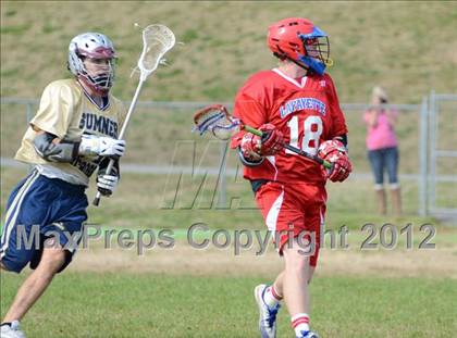 Thumbnail 2 in Sumner Spartans [Hendersonville/Beech/Hyde/Station Camp/Aaron Academy]  vs Lafayette (Knoxville Lacrosse Festival) photogallery.