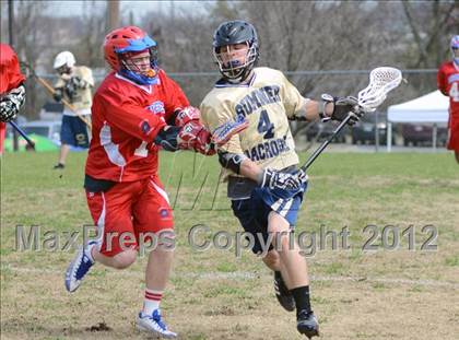 Thumbnail 1 in Sumner Spartans [Hendersonville/Beech/Hyde/Station Camp/Aaron Academy]  vs Lafayette (Knoxville Lacrosse Festival) photogallery.