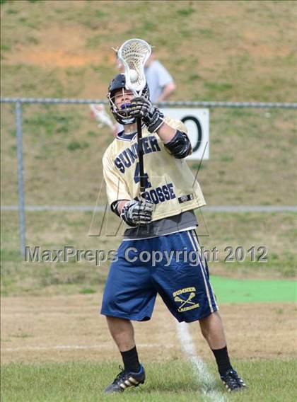 Thumbnail 1 in Sumner Spartans [Hendersonville/Beech/Hyde/Station Camp/Aaron Academy]  vs Lafayette (Knoxville Lacrosse Festival) photogallery.