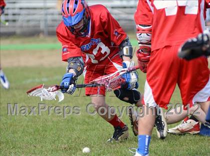 Thumbnail 1 in Sumner Spartans [Hendersonville/Beech/Hyde/Station Camp/Aaron Academy]  vs Lafayette (Knoxville Lacrosse Festival) photogallery.