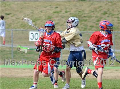 Thumbnail 3 in Sumner Spartans [Hendersonville/Beech/Hyde/Station Camp/Aaron Academy]  vs Lafayette (Knoxville Lacrosse Festival) photogallery.