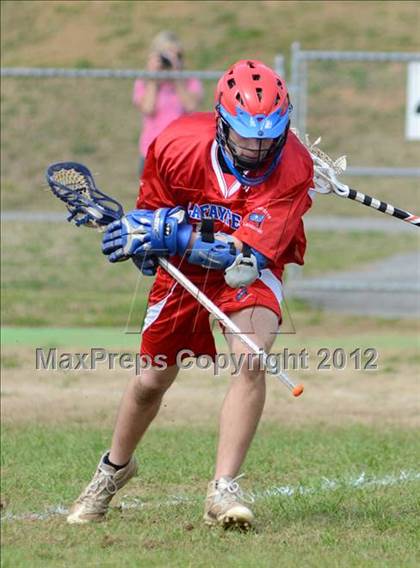Thumbnail 1 in Sumner Spartans [Hendersonville/Beech/Hyde/Station Camp/Aaron Academy]  vs Lafayette (Knoxville Lacrosse Festival) photogallery.
