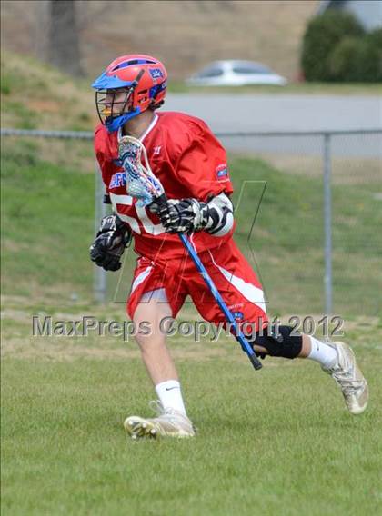 Thumbnail 2 in Sumner Spartans [Hendersonville/Beech/Hyde/Station Camp/Aaron Academy]  vs Lafayette (Knoxville Lacrosse Festival) photogallery.