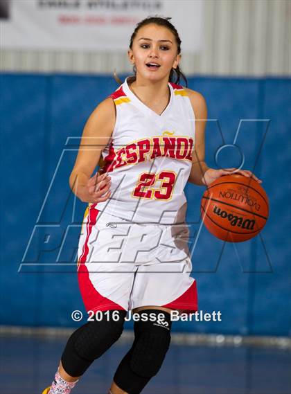 Thumbnail 2 in Springer vs Española (Evangel Eagle Classic) photogallery.