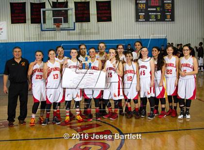 Thumbnail 2 in Springer vs Española (Evangel Eagle Classic) photogallery.