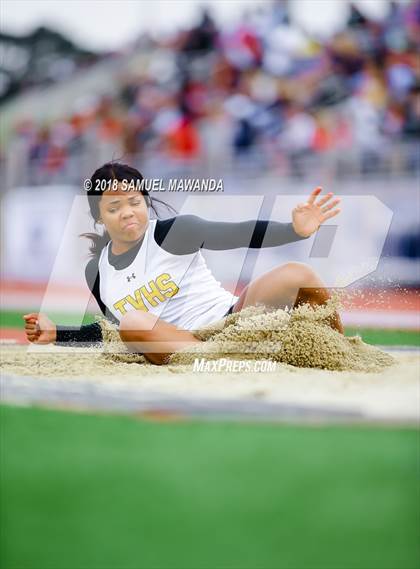 Thumbnail 2 in CIF SS Ford Track and Field Finals (Girls: Long Jump, High Jump, Triple Jump) photogallery.