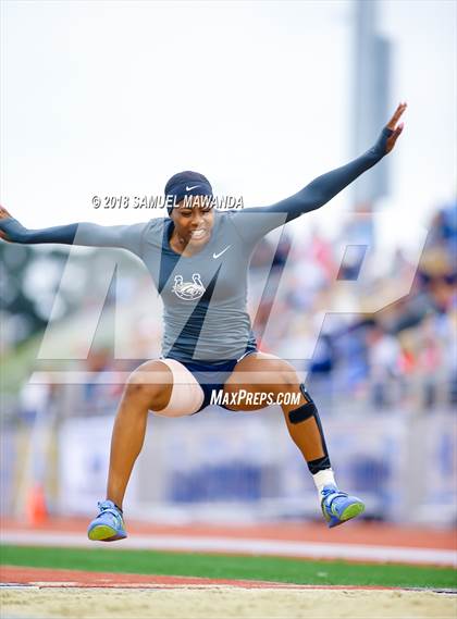 Thumbnail 1 in CIF SS Ford Track and Field Finals (Girls: Long Jump, High Jump, Triple Jump) photogallery.