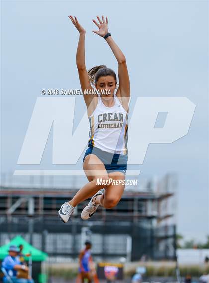 Thumbnail 2 in CIF SS Ford Track and Field Finals (Girls: Long Jump, High Jump, Triple Jump) photogallery.