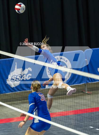 Thumbnail 3 in Hedgesville vs. Morgantown (WVSSAC Class AAAA Final) photogallery.